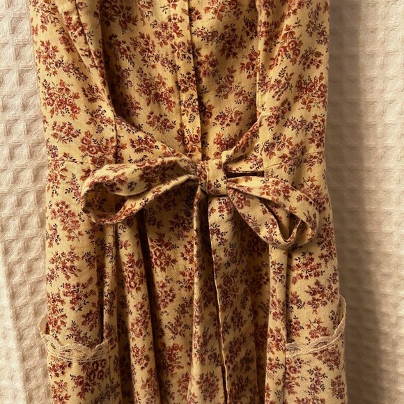 GUNNE SAX by Jessica San Francisco; Size 7; Soft beige background with flowers - Picture 6 of 6